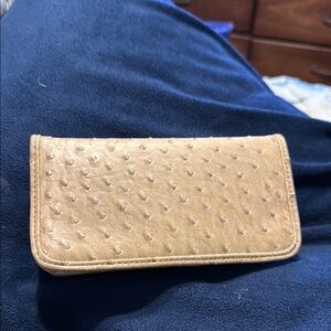 Elegant Tan Clutch